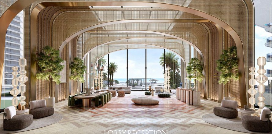 Duplex di Al Marjan Island, Ras Al Khaimah, UEA 1 kamar tidur, 122.72 m2 nomor 710445