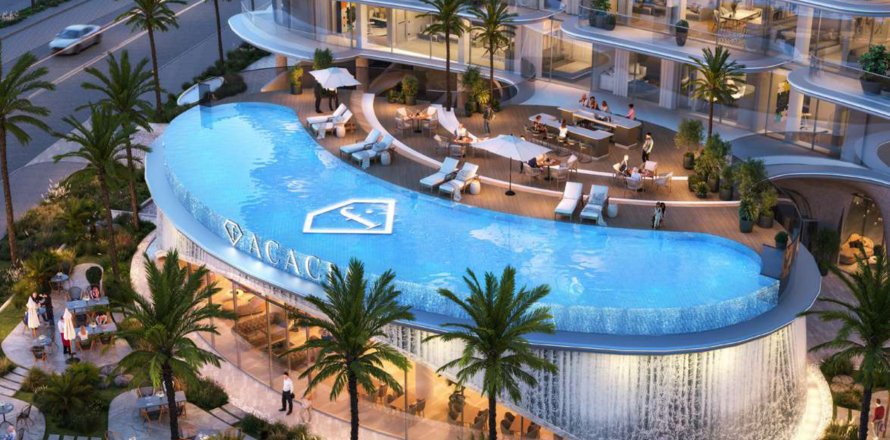 דירה ב Al Marjan Island, Ras Al Khaimah, איחוד האמירויות 3 חדרי שינה, 143.26 מ"ר מספר 700198