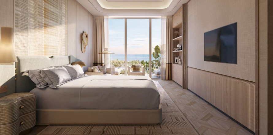 阿联酋 Ras Al Khaimah Al Marjan Island 公寓  1 卧, 90.67 平方米 , 编号 727033