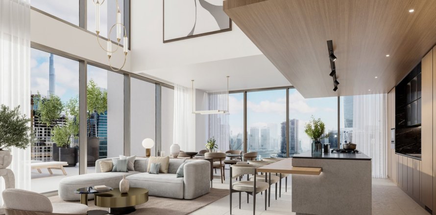 Penthouse i Business Bay, Dubai, UAE 3 soveværelser, 346.9 kvm № 758100
