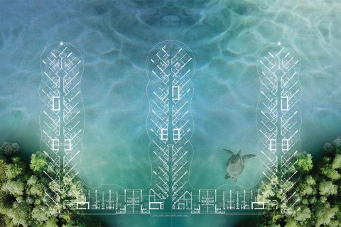 Leilighet til salgs i Umm Al Quwain, Emiratene 1 soverom, 60 kvm Nr. 678818 - Foto 4