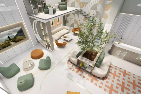 Lakás itt: Ras Al Khaimah, EAE, 1 hálószoba, 55.74 m², azonosító: 757765 - fénykép 4