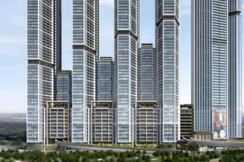 Apartment til salg i Jebel Ali, Dubai, UAE 2 soveværelser, 111.58 kvm № 758093 - foto 6