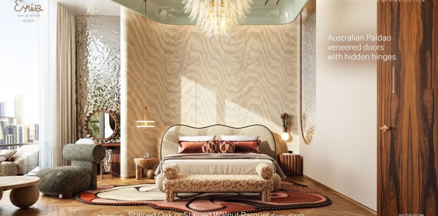 Huoneisto Business Bay, Dubai, Arabiemiraatit 1 makuuhuone, 202.9 m2 № 711103