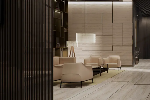 Byt v Al Reem Island, Abu Dhabi, SAE 1 ložnice, 92 m² Č.: 631569 - fotografie 9