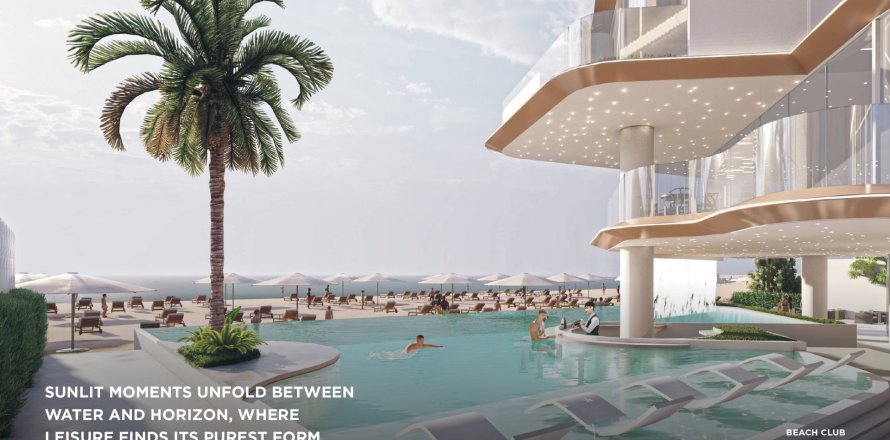 Huoneisto Al Marjan Island, Ras Al Khaimah, Arabiemiraatit 1 makuuhuone, 81.38 m2 № 712158