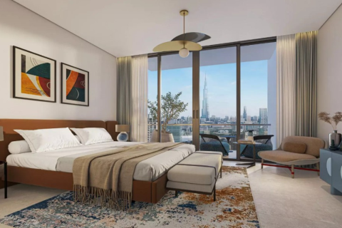 Пәтер Dubai Design District, Дубай, БАӘ-да 1 жатын бөлме, 75.53 м² № 710886