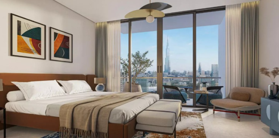 Пәтер Dubai Design District, Дубай, БАӘ-да 1 жатын бөлме, 75.53 м² № 710886