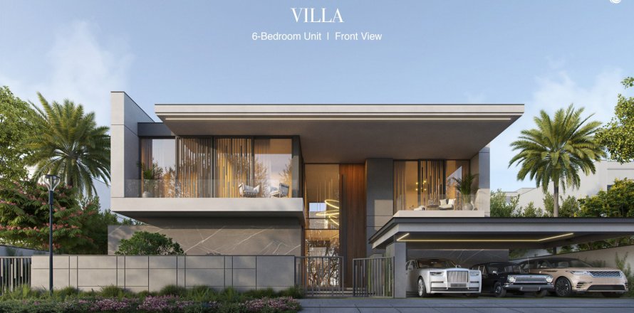 Villa in Jumeirah Golf Estates, Dubai, UAE 6 bedrooms, 855.82 sq.m. № 769343