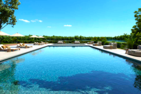 Byt v Creekside Residence v Al Zorah, Ajman, SAE 1 ložnice, 49 m² Č.: 650631 - fotografie 4