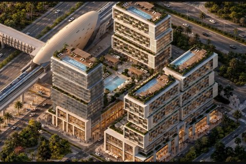 Apartmen di Sheikh Zayed Road, Dubai, UAE 1 bilik, 35.30 meter persegi № 712315 - foto 2