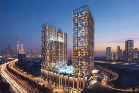 Apartment in Al Jaddaf, Dubai, UAE 1 bedroom, 55.74 sq.m. № 760057