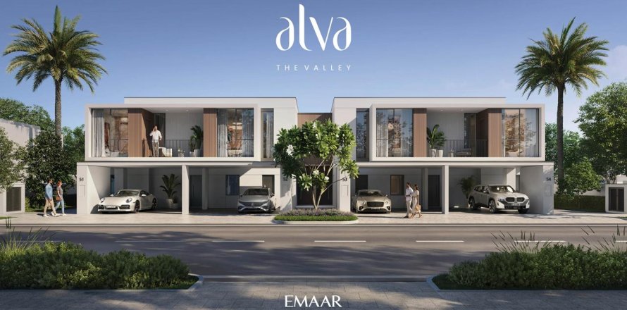 Rumah bandar di The Valley, Dubai, UAE 3 bilik tidur, 207.64 meter persegi № 760241