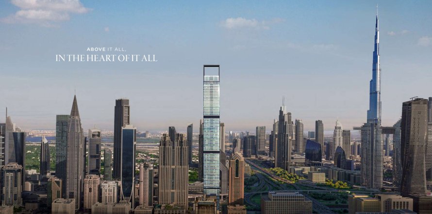 Пентхаус Sheikh Zayed Road, Дубай, БАӘ-да 4 жатын бөлмелер, 578.69 м² № 709594