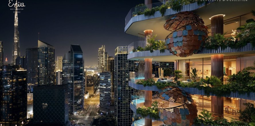 Paritalo Business Bay, Dubai, Arabiemiraatit 4 makuuhuonetta, 811.41 m2 № 711107