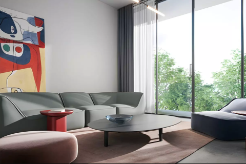 Wohnung in Aljada, Sharjah, VAE: 1 Schlafzimmer, 62.89 m2 Nr. 758089
