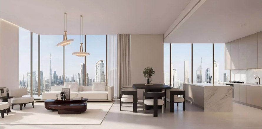 Дуплекс DIFC, Дубай, БАӘ-да 3 жатын бөлмелер, 319.31 м² № 740423