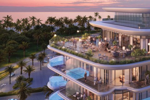 Huoneisto Al Marjan Island, Ras Al Khaimah, Arabiemiraatit 1 makuuhuone, 93.37 m2 № 741426