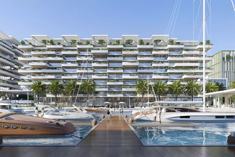 Huoneisto Al Raha Beach, Abu Dhabi, Arabiemiraatit 1 makuuhuone, 90 m2 № 669298 - kuva 7