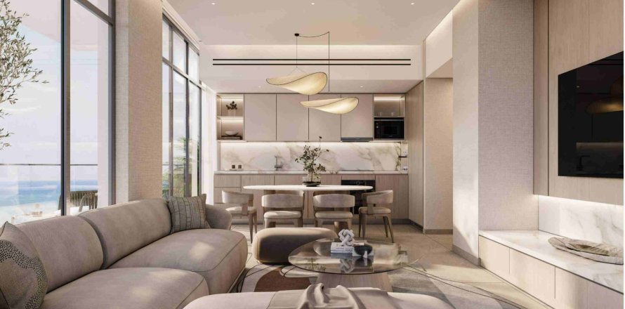 Apartmen di Al Marjan Island, Ras Al Khaimah, UAE 1 bilik tidur, 56.39 meter persegi № 740904