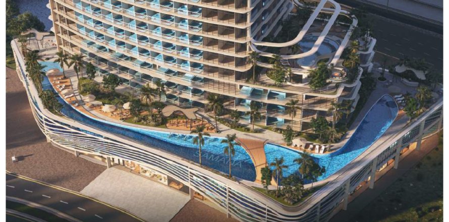 Apartemen di Majan, Dubai, UEA 2 kamar tidur, 99.78 m2 nomor 710534
