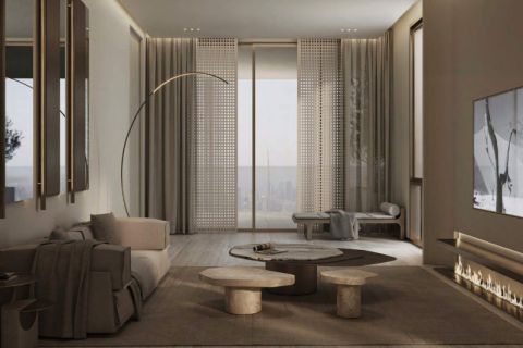 Byt v Mohammed Bin Rashid City, Dubai, SAE 1 ložnice, 108.51 m² Č.: 764136 - fotografie 2