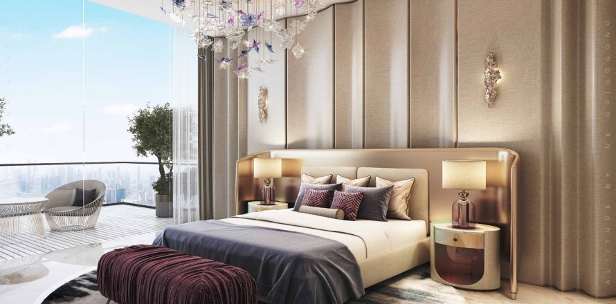 Apartman u Business Bay, Dubai, UAE 37.25 m2, 1 soba Br. 751393