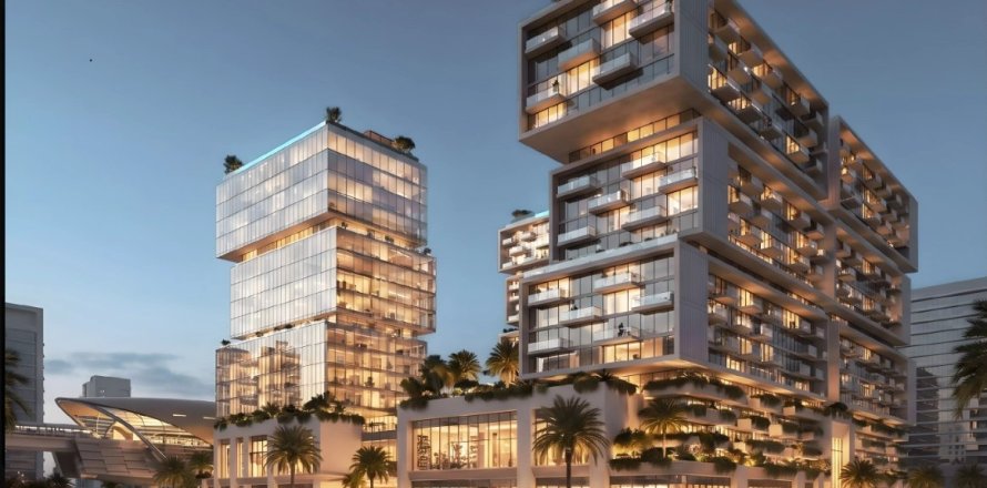 Apartmen di Sheikh Zayed Road, Dubai, UAE 2 bilik tidur, 97.92 meter persegi № 712317