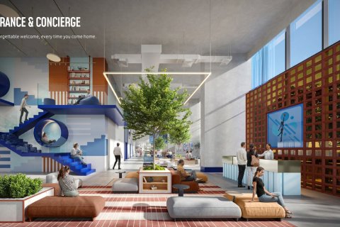 Apartemen di Dubai Marina, UEA 1 ruangan, 36.78 m2 nomor 670011 - foto 8