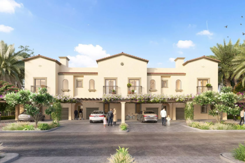 Villetta a schiera in vendita a Khalifa City, Abu Dhabi, EAU 2 camere da letto, 124 mq. № 641990 - foto 1