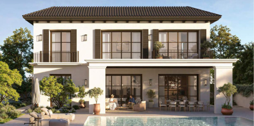 Al Hudayriat Island、Abu Dhabi、UAEにあるヴィラ 4ベッドルーム、371.98 m2 No718355