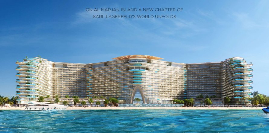 Huoneisto Al Marjan Island, Ras Al Khaimah, Arabiemiraatit 4 makuuhuonetta, 289.3 m2 № 712161