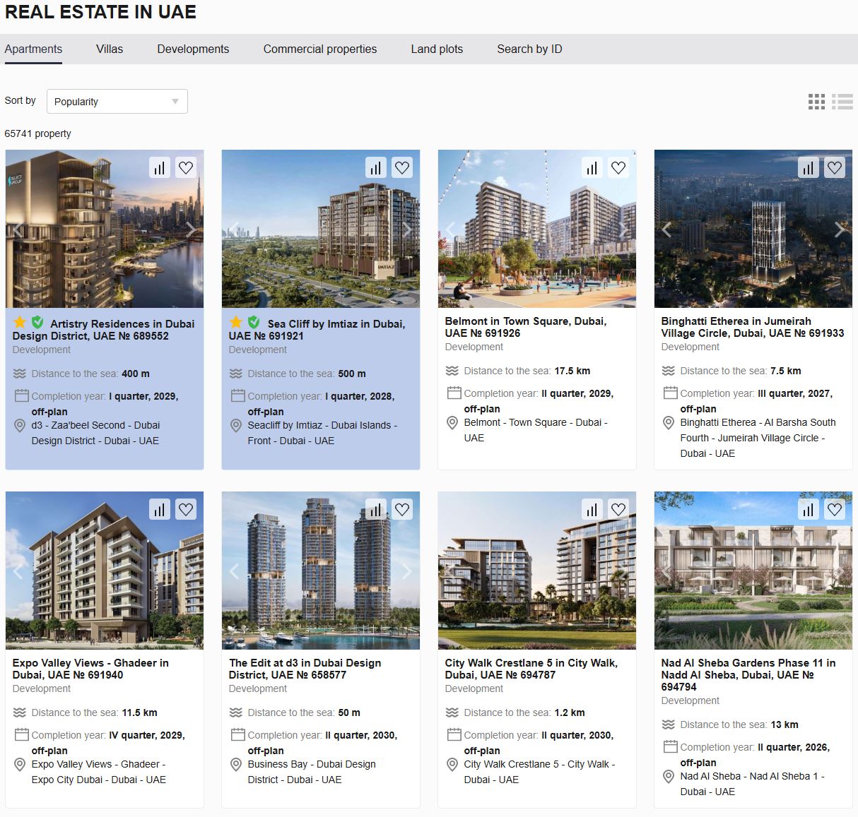 Properties with Priority+