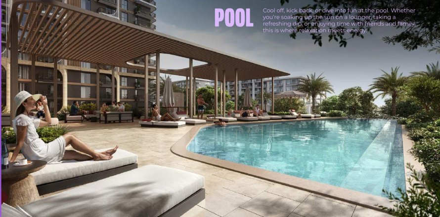 Apartemen di Yas Island, Abu Dhabi, UEA 1 kamar tidur, 70.61 m2 nomor 710463