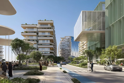 Huoneisto Al Raha Beach, Abu Dhabi, Arabiemiraatit 1 makuuhuone, 90 m2 № 669298 - kuva 2