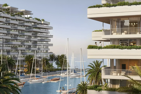 Huoneisto Al Raha Beach, Abu Dhabi, Arabiemiraatit 1 makuuhuone, 90 m2 № 669298 - kuva 3