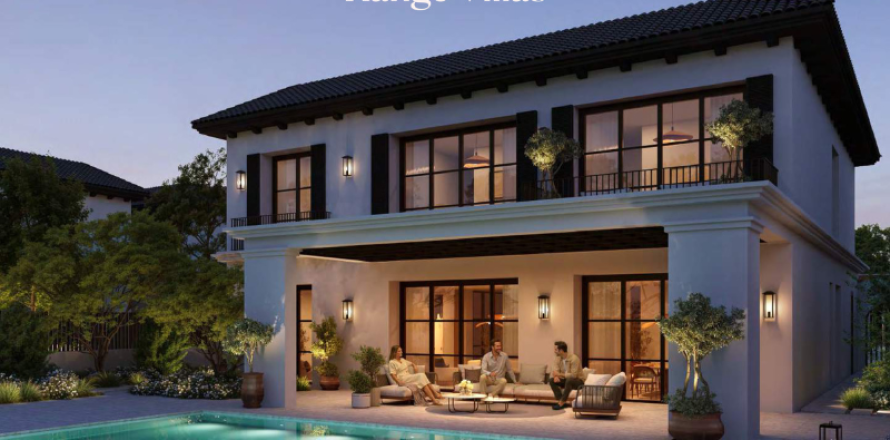 Villa i Al Hudayriat Island, Abu Dhabi, UAE 6 sovrum, 909.98 kvm Nr. 718357