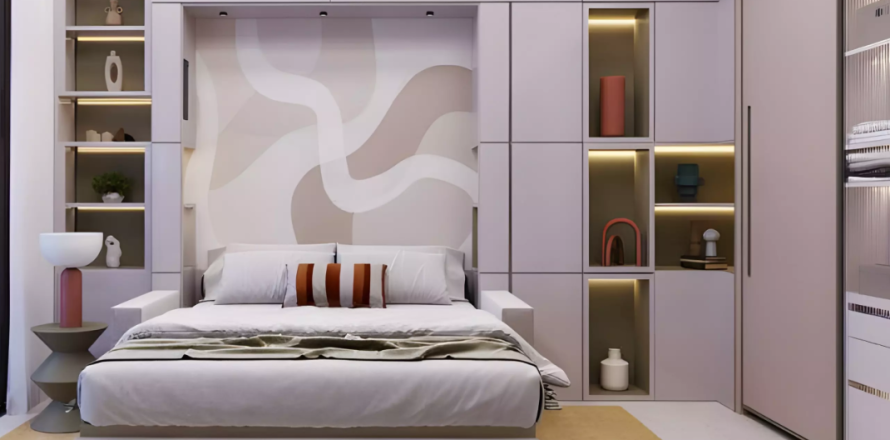 Apartemen di Ras Al Khaimah, UEA 1 ruangan, 38.09 m2 nomor 757763