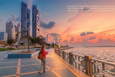 Apartemen di Yas Island, Abu Dhabi, UEA 1 kamar tidur, 70.61 m2 nomor 710463 - foto 10
