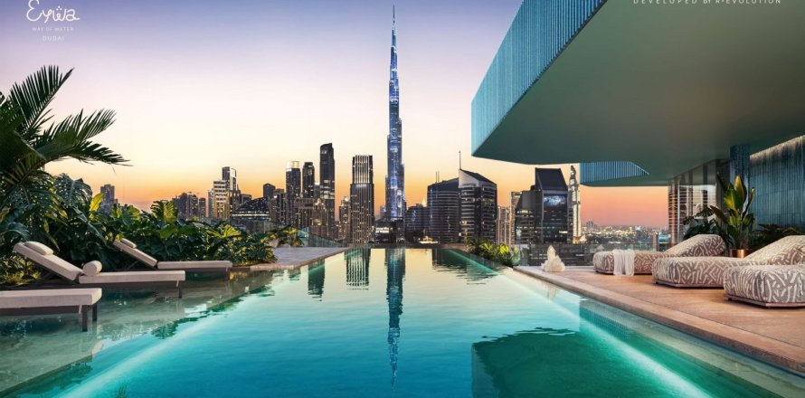 Twee-onder-een-kapwoning in Business Bay, Dubai, VAE 3 slaapkamers, 529.83 vr.m. nr 711106