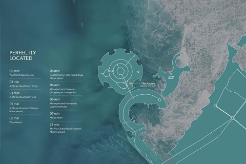 Dzīvoklis Al Marjan Island, Ras Al Khaimahjā, AAE 2 istabas, 148 m2 Nr. 656545 - attēls 11