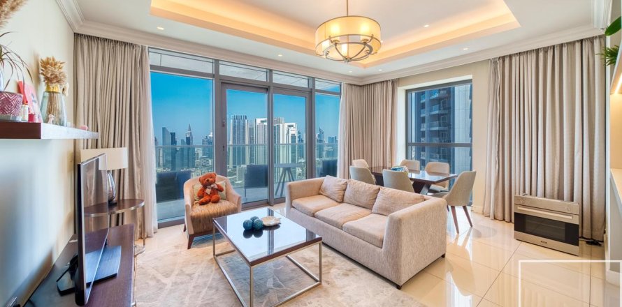 Apartman u Downtown Dubai (Downtown Burj Dubai), Dubai, UAE 134.9 m2, 2 spavaćih soba Br. 747708