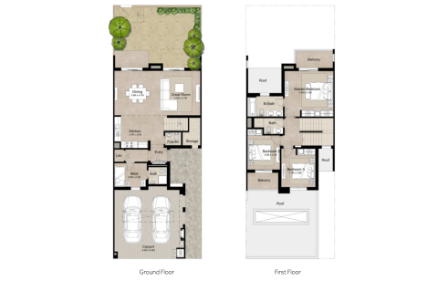 Stadthaus zur Miete in Town Square, Dubai, VAE 3 Schlafzimmer, 188 m2 Nr. 668447 - Foto 16