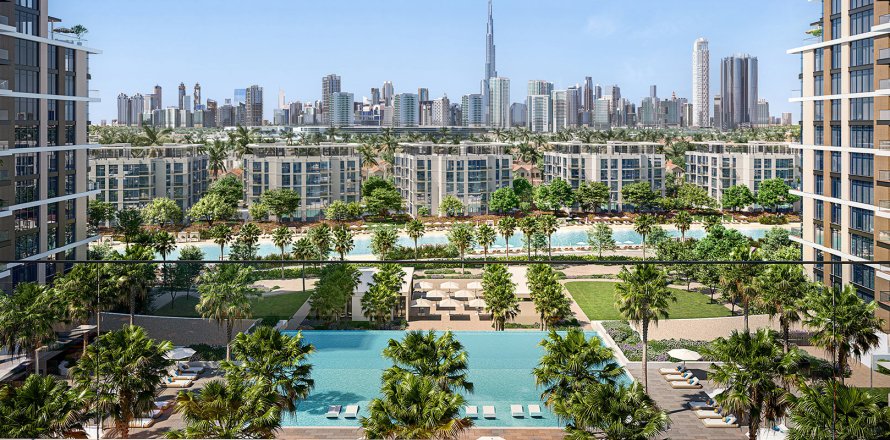 Dzīvoklis Mohammed Bin Rashid City, Dubaijā, AAE 1 istaba Nr. 720806