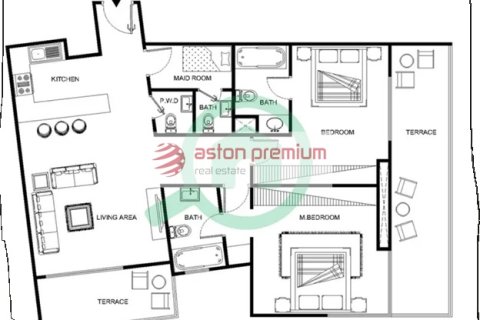 Apartment in Dubai Marina, UAE 2 bedrooms, 120 sq.m. № 698609 - photo 16