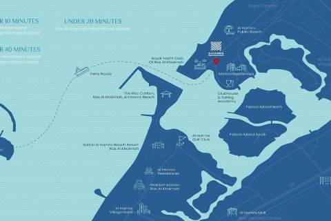 Купити квартиру в Al Hamra Village, Рас-эль-Хайма, ОАЕ 2 спальні, 122м2, № 656846 - фото 7