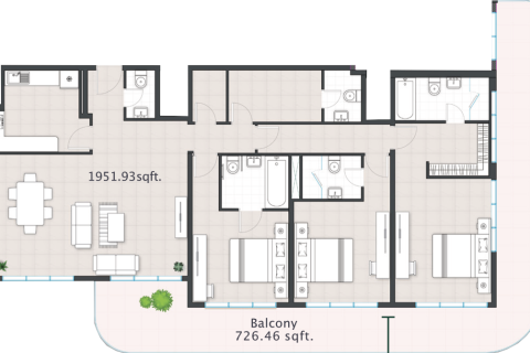 Apartment in Al Reem Island, Abu Dhabi, UAE 3 bedrooms, 249 sq.m. № 717112 - photo 4