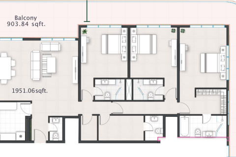 Apartment in Al Reem Island, Abu Dhabi, UAE 3 bedrooms, 218 sq.m. № 717111 - photo 4