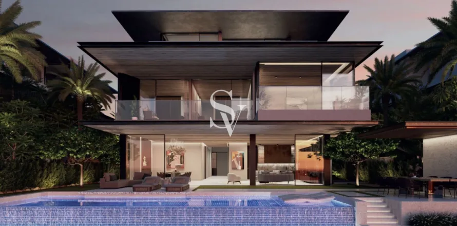 Vilë në Palm Jebel Ali, Dubai, Emiratet e Bashkuara Arabe 7 dhoma gjumi, 1737 m2. № 657536