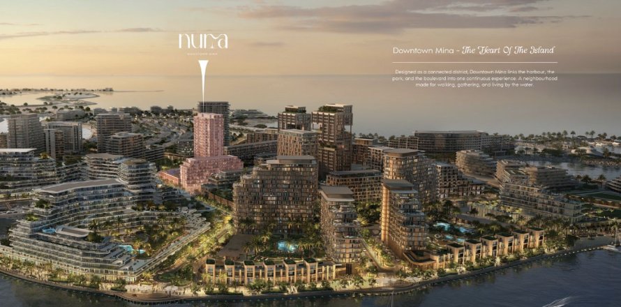 Huoneisto Ras Al Khaimah, Arabiemiraatit 1 makuuhuone, 57 m2 № 735075